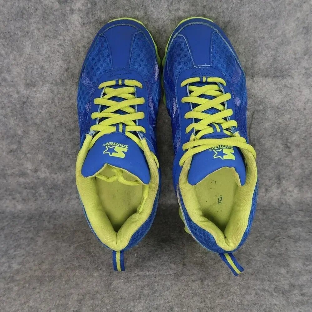 Starter Shoes Mens 8 Athletic Trainers Running Active Comfort Blue Green Sneaker